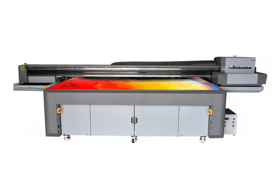 Stampa elettronica di tipo grande formato con dimensioni dell'attrezzatura 4130 X 2000 X 1300 mm e tipo di inchiostro a base di pigmento