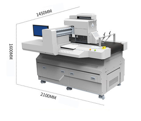 Stampante UV digitale a passaggio singolo