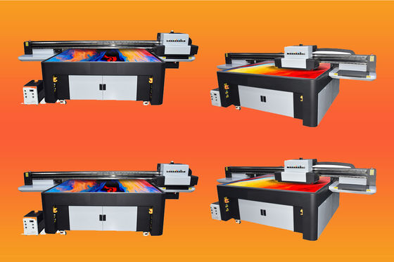 Stampante di grande formato ultra-alta personalizzabile, altezza media, 4130 X 2000 X 1300mm, con colori inchiostro nero