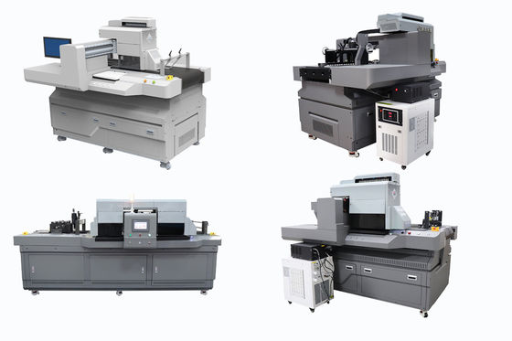Stampante UV compatta a passaggio singolo Stampante a inchiostro UV a piattaforma leggera