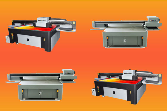 Stampa a piattaforma UV a doppio ugello a LED per materiali rigidi e flessibili a risoluzione di 1440 dpi con interfaccia USB 3.0