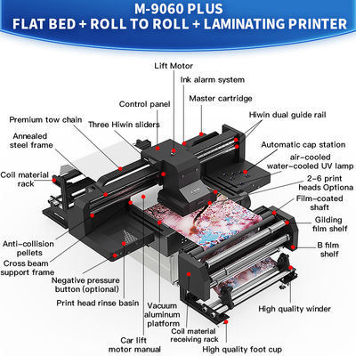 Stampa digitale a LED commerciale ad alta velocità fino a 60 pagine al minuto e compatibile con Windows Mac