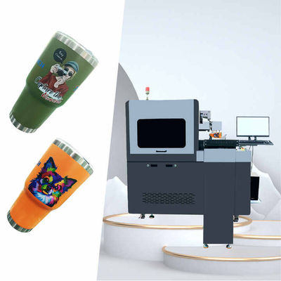 Stampa a getto d'inchiostro UV a cilindro a colori completi con Ethernet USB