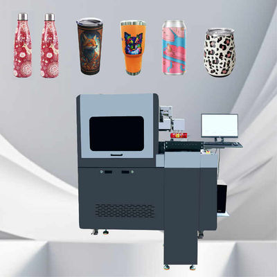 1812mm Multi Color Cylinder Printing Machine Cylindojet UV Printer con Ricoh G5I Print Head