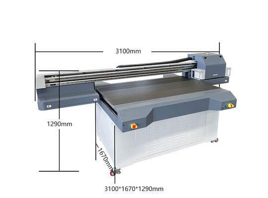 Stampa a piattaforma UV multifunzione con modalità di stampa a doppio colore bianco