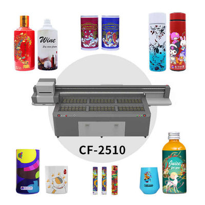 Macchina di stampa a letto piatto ad altezza media ad alta personalizzazione UV con N.W 1300KG