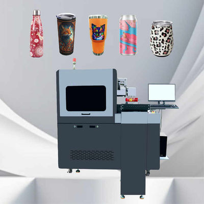 10-270 mm lunghezza di stampa cilindro stampante UV con connettività Ethernet e pannello di controllo touch screen LCD