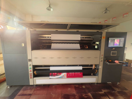 4 / 8 Colori 320cm Gran formato Sublimazione colorante macchina di stampa di bandiera ad alta velocità per la realizzazione di bandiere personalizzate