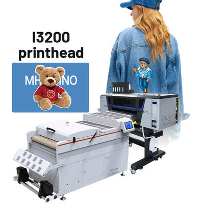 Stampa DTF a larghezza di stampa di 600 mm con testina di stampa EP I3200 e controllo indipendente del riscaldatore dei media