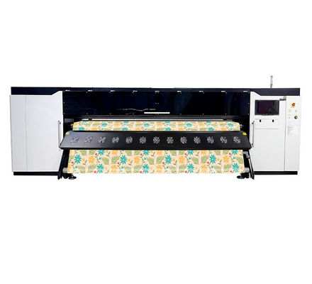 Stampa di bandiera con risoluzione di stampa di 4800 x 1200 Dpi con potenza totale di 14 kW e volume di inchiostro di 3L