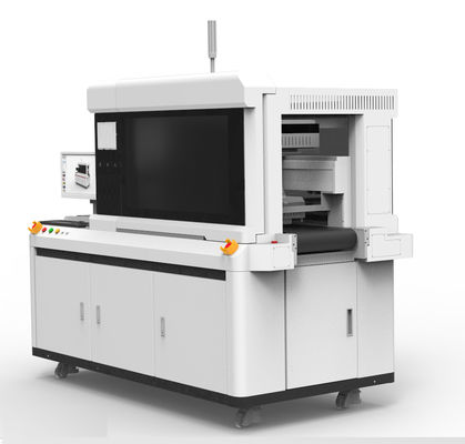 Stampa UV ad alta velocità a passaggio singolo per la stampa su media 0-10 cm di altezza e 0-50 cm di larghezza fino a 200 mq/h