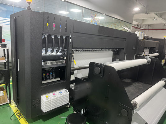 Stampante per tessuti ad alta precisione con tecnologia VSD a punto variabile e 8 ugelli