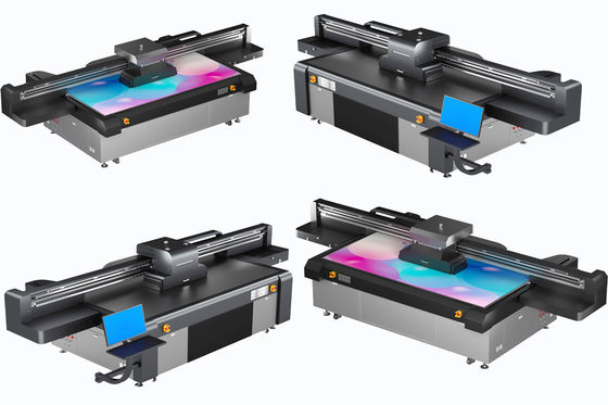 Stampante inkjet UV ad alta risoluzione a passaggio singolo con installazione plasma opzionale e risoluzione di stampa fino a 1200 x 1200 dpi