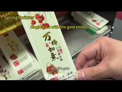 Stampa UV LED per inchiostro UV ambientale con software di stampa