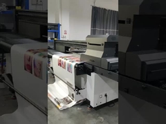 2.5M Roll To Roll Flatbed Printer con inchiostri UV e sistema di cura UV LED